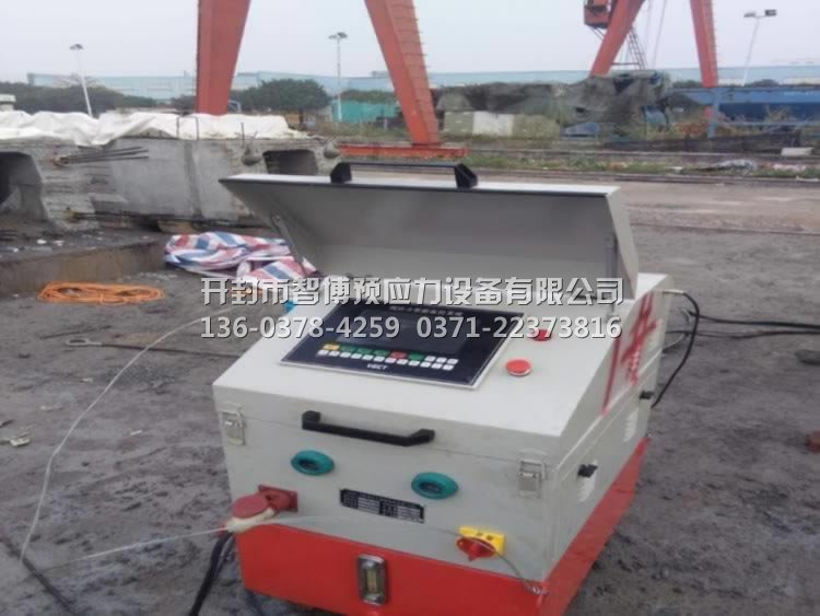 浙江臺(tái)州智能張拉設(shè)備進(jìn)行橋梁施工
